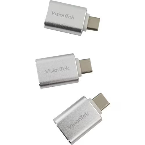 VisionTek USB-C to USB-A (M/F) 3 Pack