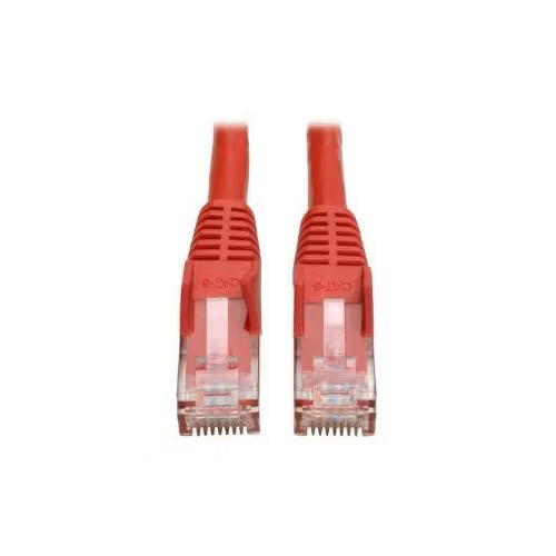 Ethernet Cable Cat6 Snagless Molded (UTP) PoE Red 5 ft. (3.05 m)