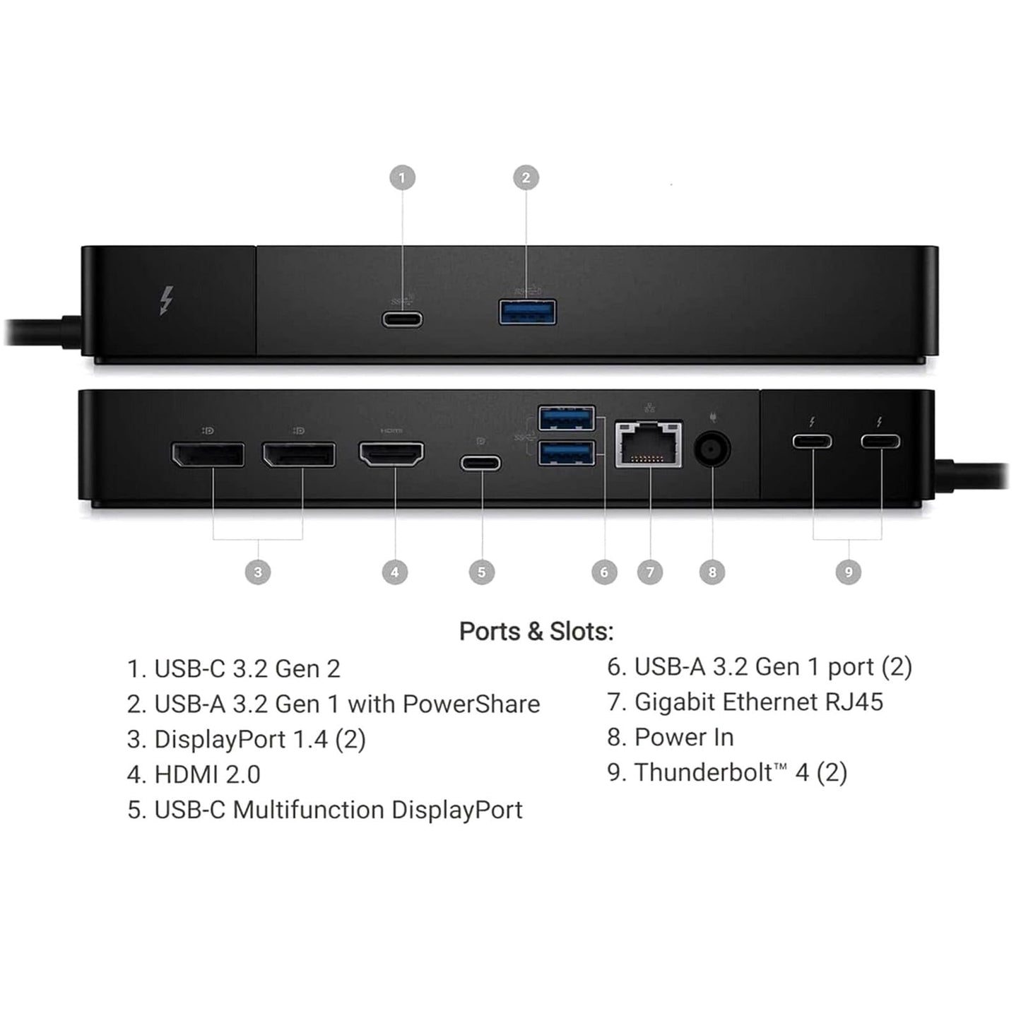 Dell ThunderBolt 4 Dock (WD22TB4)